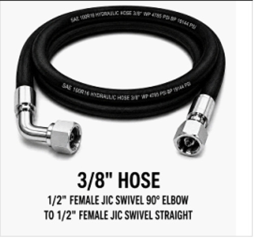 2wire hydraulic hose - 3/8",