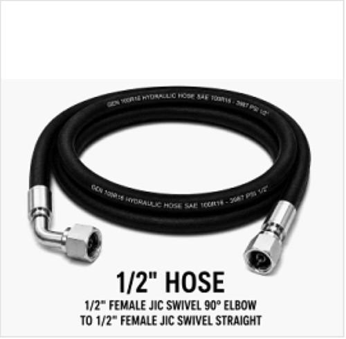 2wire hydraulic hose - 1/2",