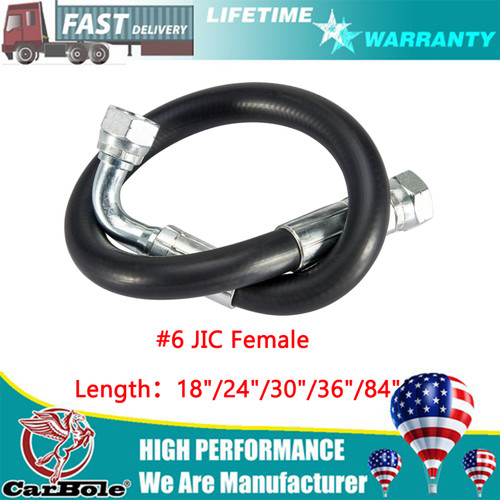 Hydraulic hose assembly - 3/8",
